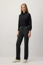 PANTALON EN JEAN AVEC TAILLE ÉLASTIQUE