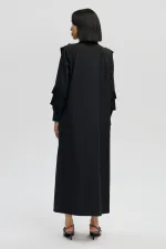 PLEATED SHIRT DRESS PLEATED SHIRT DRESS