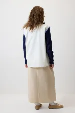 BÜZGÜLÜ GABARDİN YELEK