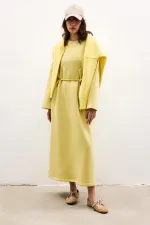 REGLAN KOL ÖRME ELBİSE