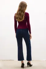 ÖNDEN ÇITÇITLI UZUN KOLLU BODY