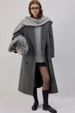 PULL À COL ÉCHARPE