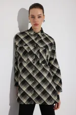 CHEMISE JACQUARD À PAILLETTES