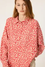 PATTERNED VISCOSE SHIRT PATTERNED VISCOSE SHIRT