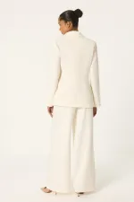 TIE-UP JACKET AND TROUSER SET TIE-UP JACKET AND TROUSER SET