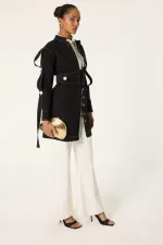 BELİ KEMERLİ CEKET