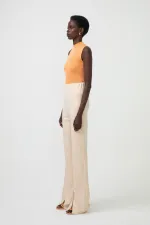 YIRTMAÇLI ÇELİK PANTOLON