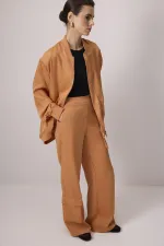 BOL PAÇA SATEN PANTOLON