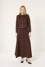 Skirt and Jacket 2-Piece Set