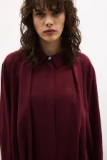 DRAPED SHIRT