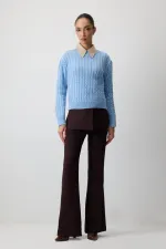 SAÇ ÖRGÜ TRİKO KAZAK