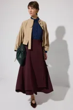 TIE-UP SCUBA SKIRT TIE-UP SCUBA SKIRT
