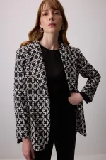 LOCK PATTERN BLAZER JACKET