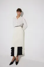 PİLE DETAYLI KREP ETEK