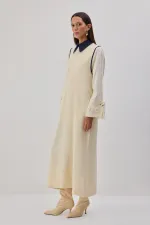 SHIRT COLLAR CREPE VEST SHIRT COLLAR CREPE VEST