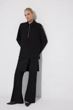 PADDED COLLAR SHIRT TUNIC