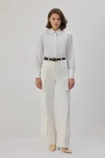 GABARDİN KARGO PANTOLON