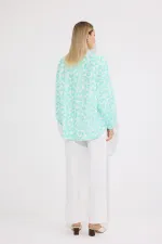 VESTE BOMBER À MOTIFS