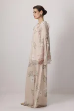 DESENLİ ŞİFON PANTOLON TUNİK TAKIM