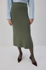 BELİ LASTİKLİ ÖRME ETEK