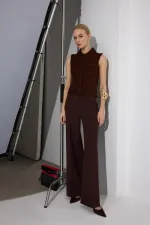 CEP DETAYLI TRİKO YELEK