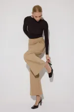 NERVÜRLÜ PALAZZO PANTOLON