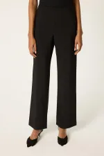 STRAIGHT FIT CREPE PANTS STRAIGHT FIT CREPE PANTS