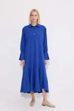 OVERSIZE POPLIN DRESS