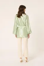 JAKARLI KEMER DETAYLI CEKET