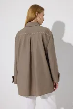 CHEMISE EN POPLINE TROKLU