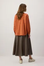 TEK CEPLİ OVERSIZE GÖMLEK