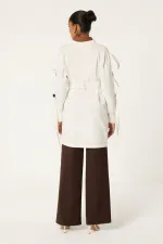 BELİ KEMERLİ CEKET