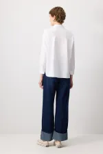 CHEMISE SURDIMENSIONNÉE À UNE SEULE POCHE