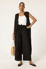 GENİŞ PAÇA MODAL PANTOLON