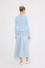 BODY À MANCHES LONGUES ET À MI-CHEVEUX