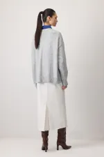 PULL OVERSize DE COULEUR UNI