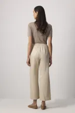 ELASTİK BEL BOL PAÇA PANTOLON