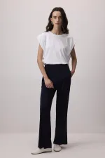 PANTALON DÉCONTRACTÉ AVEC TAILLE ÉLASTIQUE
