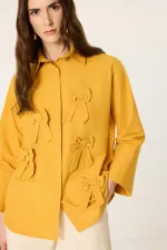 FİYONKLU POPLİN GÖMLEK