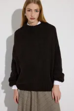 BALON KOL TRİKO KAZAK