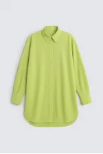 OVERSIZE CREPE SHIRT