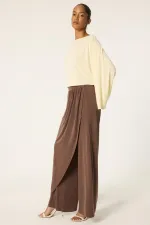 KNITTED SHALVAR PANTS SET