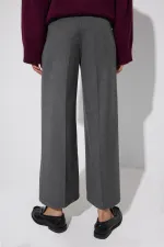 Modal blend flannel ribbed trousers Modal blend flannel ribbed trousers