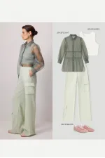 SOUS-VÊTEMENT BASIQUE EN MAILLE CÔTELÉE 100% COTON