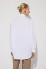 CHEMISE EN LIN BRODÉE