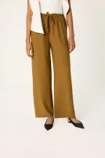 PANTALON EN MODAL AVEC TAILLE ÉLASTIQUE