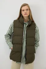 ZIPPED PUFFER VEST ZIPPED PUFFER VEST