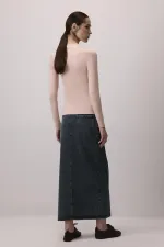 BASIC LONG-SLEEVED VISCOSE BODYSUIT