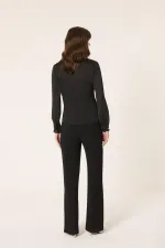 Tunique en satin à nouer sur le côté