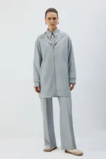 FERMUARLI KAPÜŞONLU CEKET